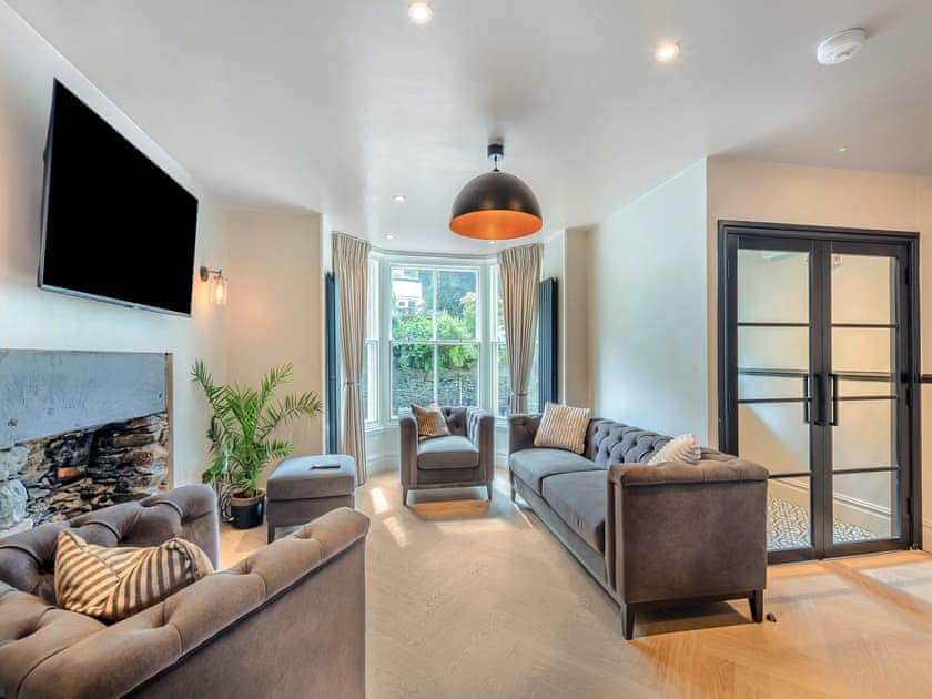 Living area | Craig Apartments- Slate House - Craig Apartments, Bowness-on-Windermere
