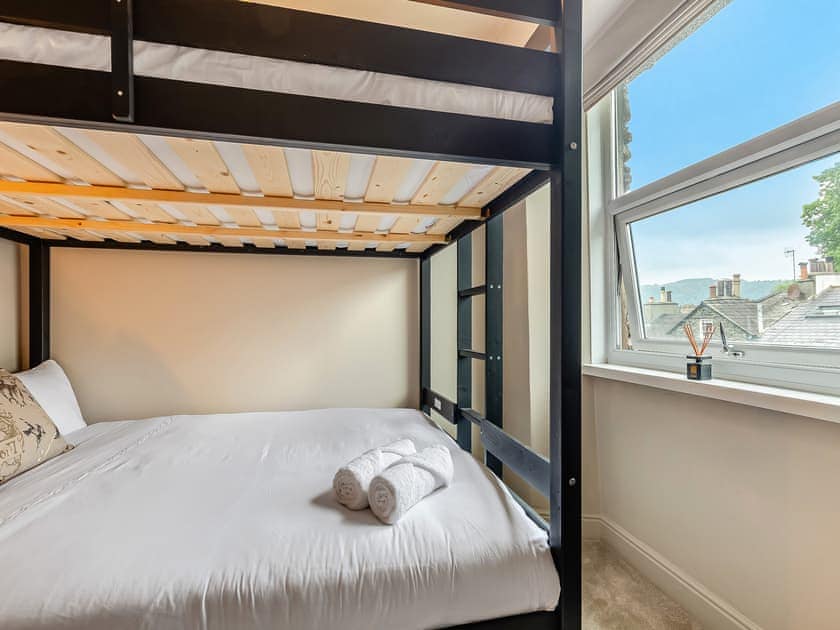 Bunk bedroom | Craig Apartments- Slate House - Craig Apartments, Bowness-on-Windermere