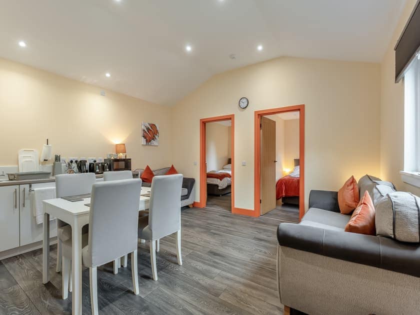 Open plan living space | The Kennel - Heart of Scotland Holidays, Polmont, near Falkirk