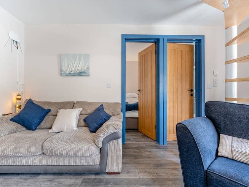 Open plan living space | The Boathouse - Heart of Scotland Holidays, Polmont, near Falkirk