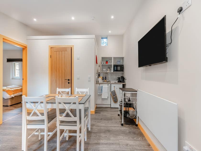 Open plan living space | The Logstack - Heart of Scotland Holidays, Polmont, near Falkirk