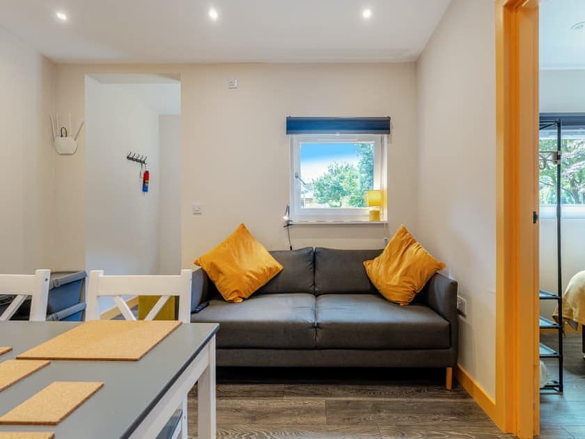 Open plan living space | The Logstack - Heart of Scotland Holidays, Polmont, near Falkirk