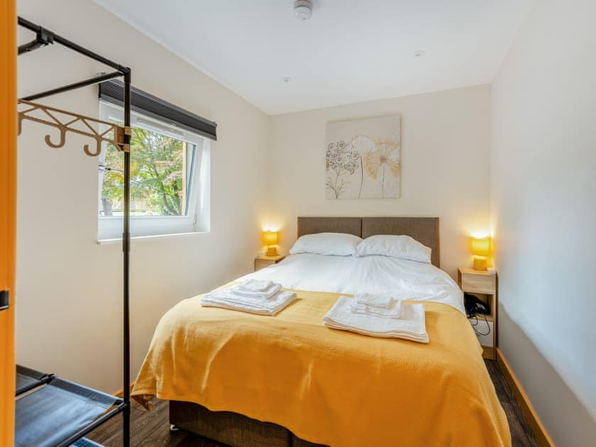 Double bedroom | The Logstack - Heart of Scotland Holidays, Polmont, near Falkirk