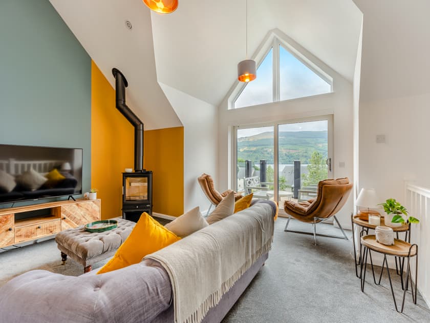 Open plan living space | Shoreside, Aberfeldy