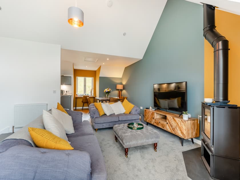 Open plan living space | Shoreside, Aberfeldy