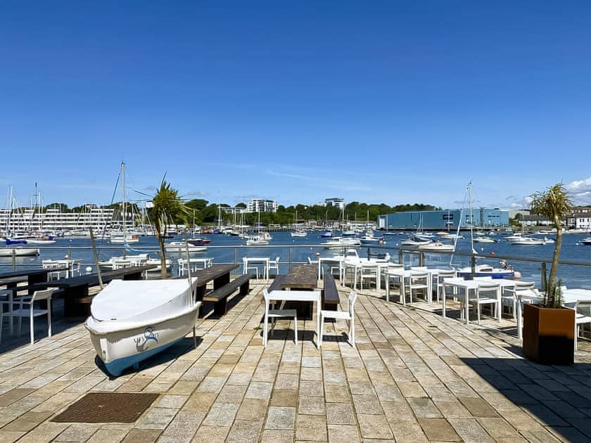 Outdoor seating area  | The Sail Loft - Royal William Yard, Plymouth