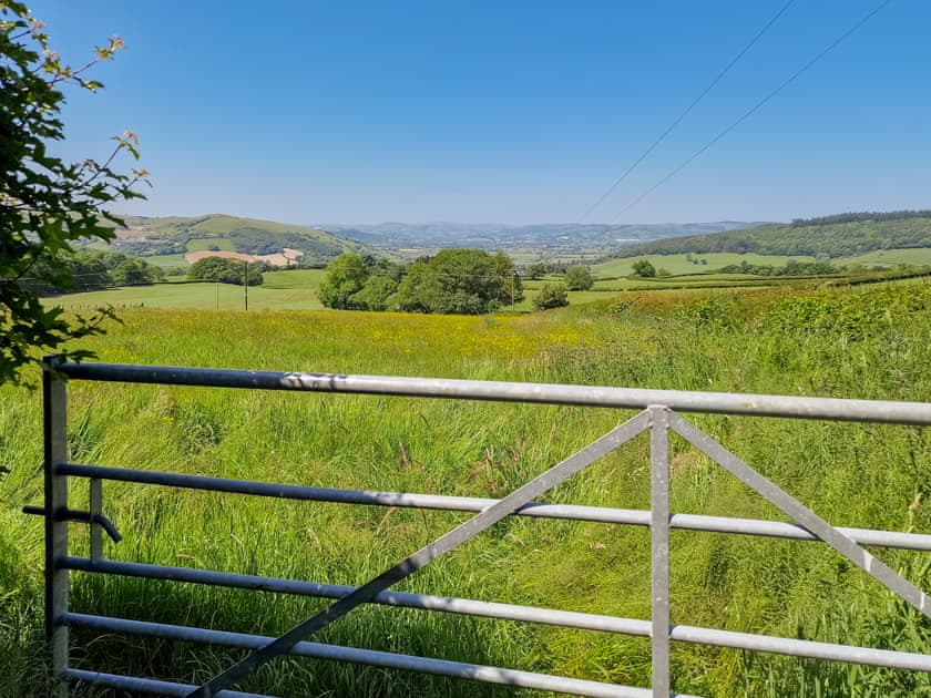 Superb rural views | Green Lane Cottage, Aberhafesp, near Newtown