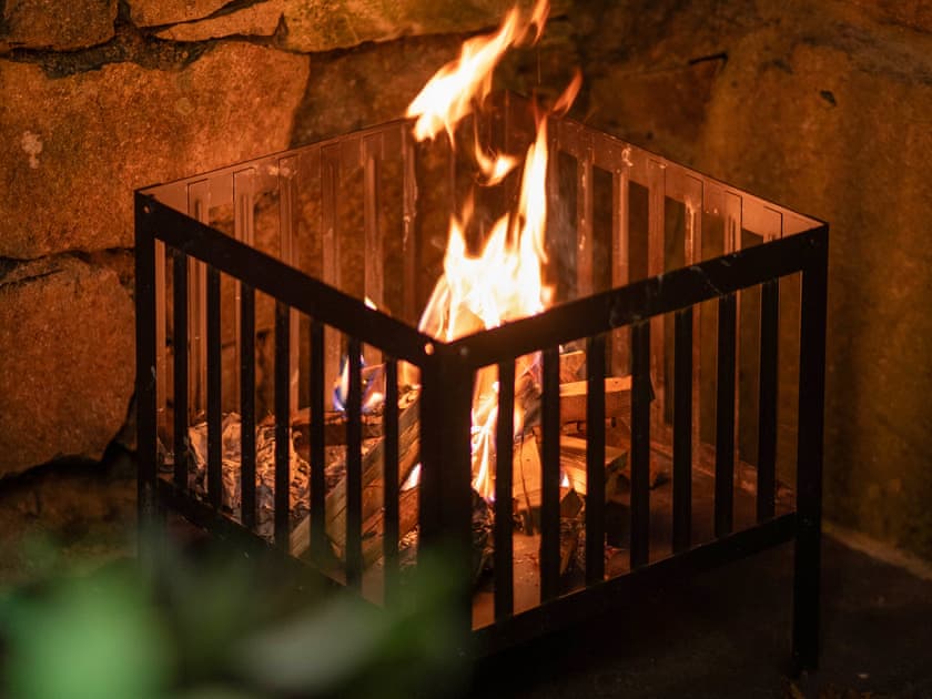 Patio | Llety Cariad, Bala