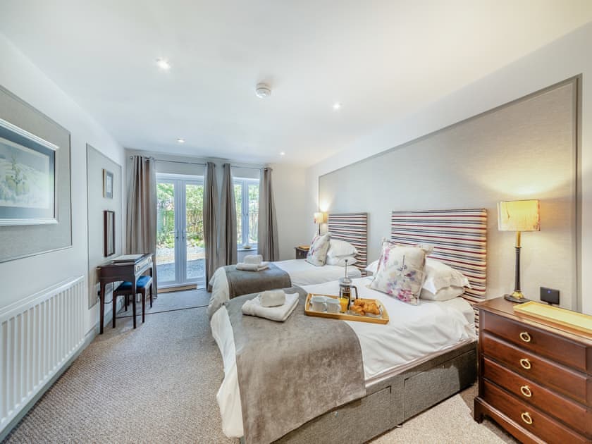 Twin bedroom | North End Cottage, Longframlington