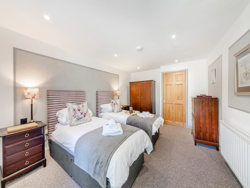 Twin bedroom | North End Cottage, Longframlington