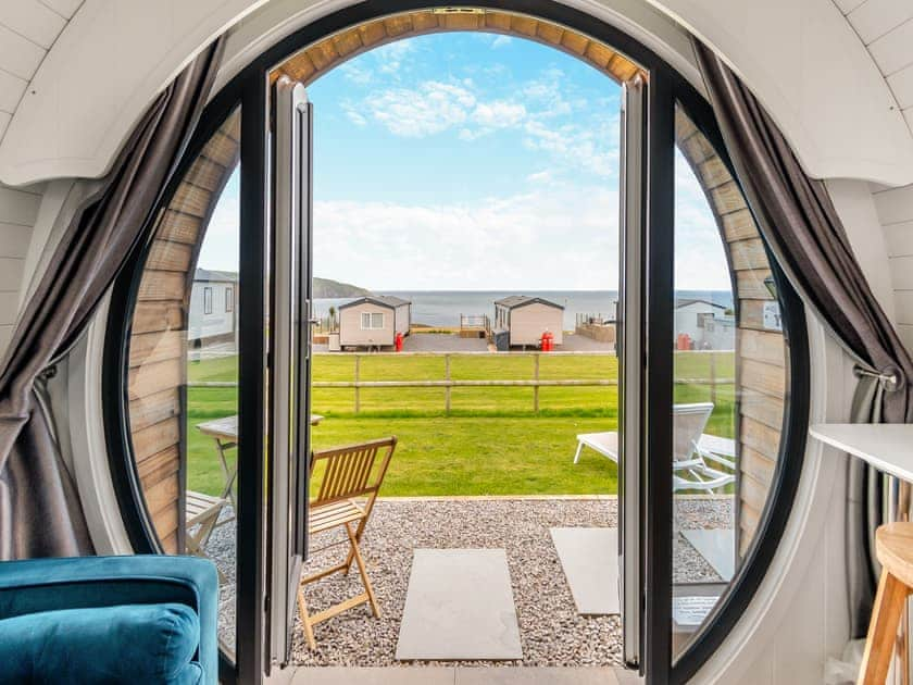 View | Ynys Pod - Gwbert Glamping, Gwbert on Sea