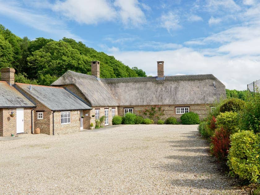 Outdoor area | Henchard - Greenwood Grange Cottages, Higher Bockhampton, near Dorchester