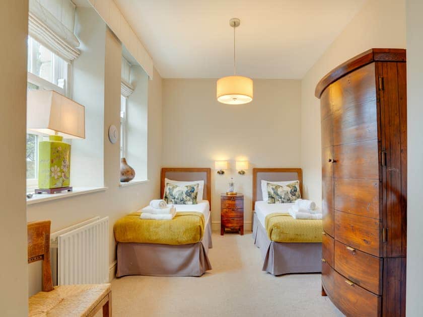 Twin bedroom | Spence Lodge, Alnmouth, near Alnwick