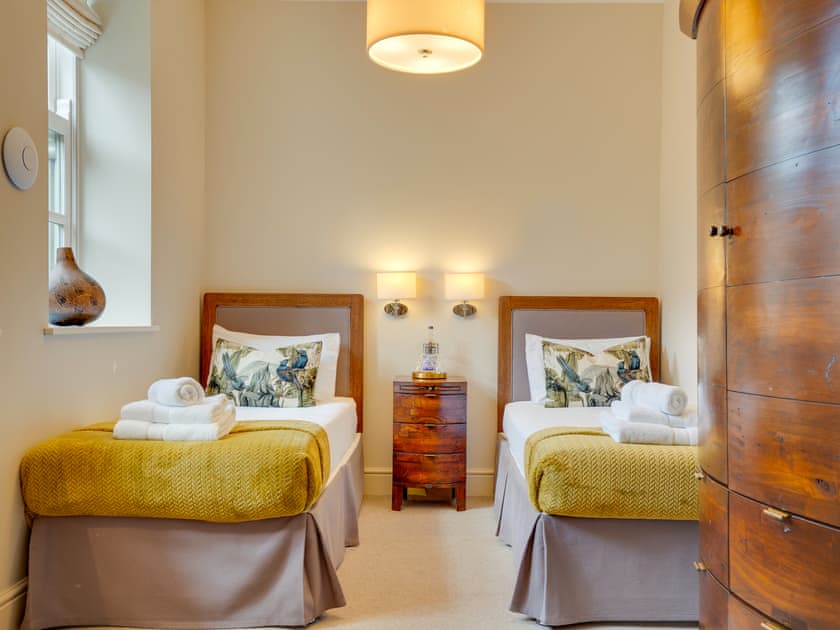 Twin bedroom | Spence Lodge, Alnmouth, near Alnwick