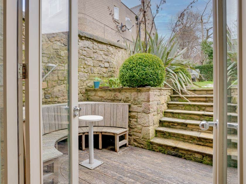 Sitting-out-area | Spence Lodge, Alnmouth, near Alnwick