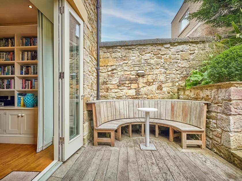 Sitting-out-area | Spence Lodge, Alnmouth, near Alnwick