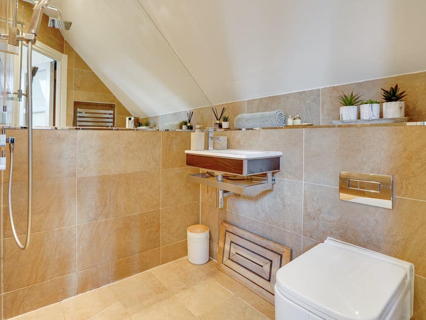 Shower room | South Stable - Claire Anthony Homes, Alnmouth, near Alnwick