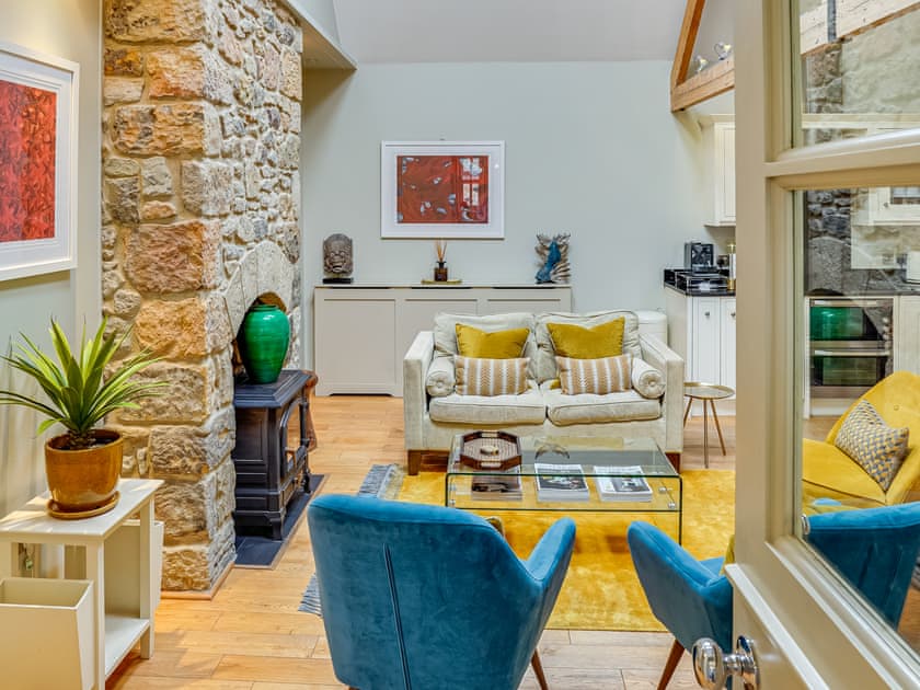 Living area | Pope Lodge, Alnmouth