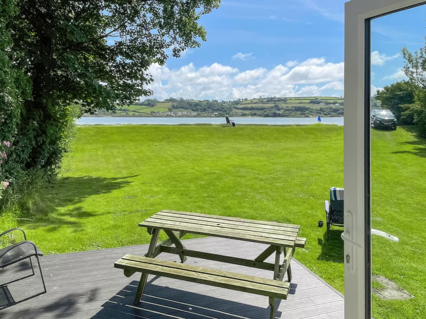 Outdoor area | Ponderosa, Llansteffan