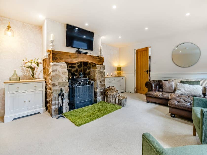 Living area | The Lodge Spa - The Beeches - The Beeches, Pulverbatch, near Shrewsbury