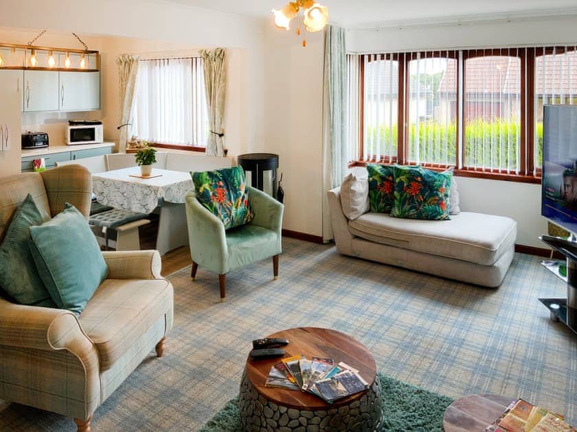 Living area | Willow Lodge, Macduff, near Banff