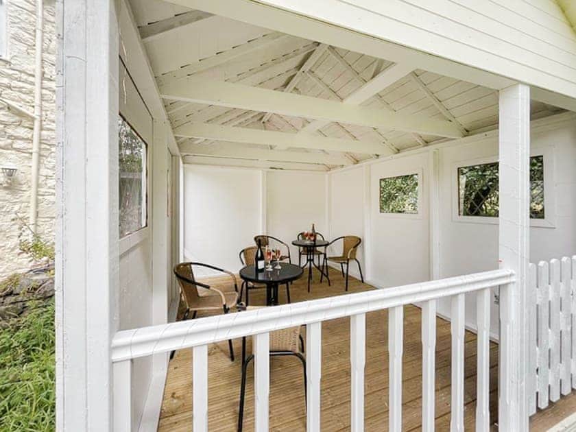Decking | The Gate House, Creigiog Mill, Llanarmon-Yn-Ial
