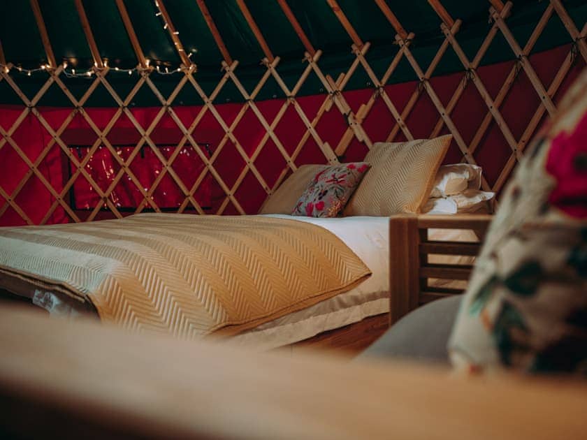 Open plan living space | Moss Yurt - Bachilton Farm, Methven, near Perth