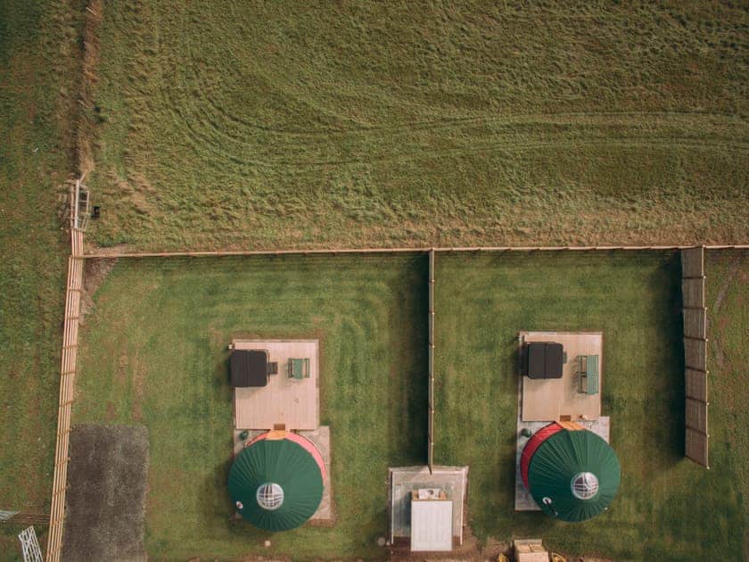 Exterior | Moss Yurt - Bachilton Farm, Methven, near Perth