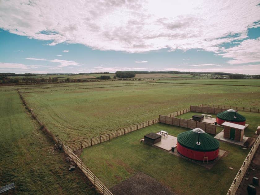 Exterior | Moss Yurt - Bachilton Farm, Methven, near Perth