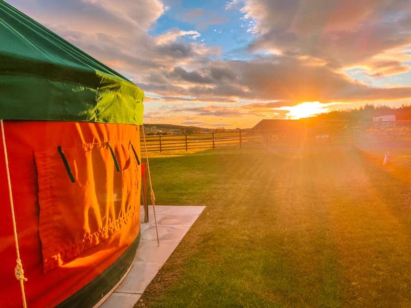 Exterior | Timothy Yurt - Bachilton Farm, Methven, near Perth