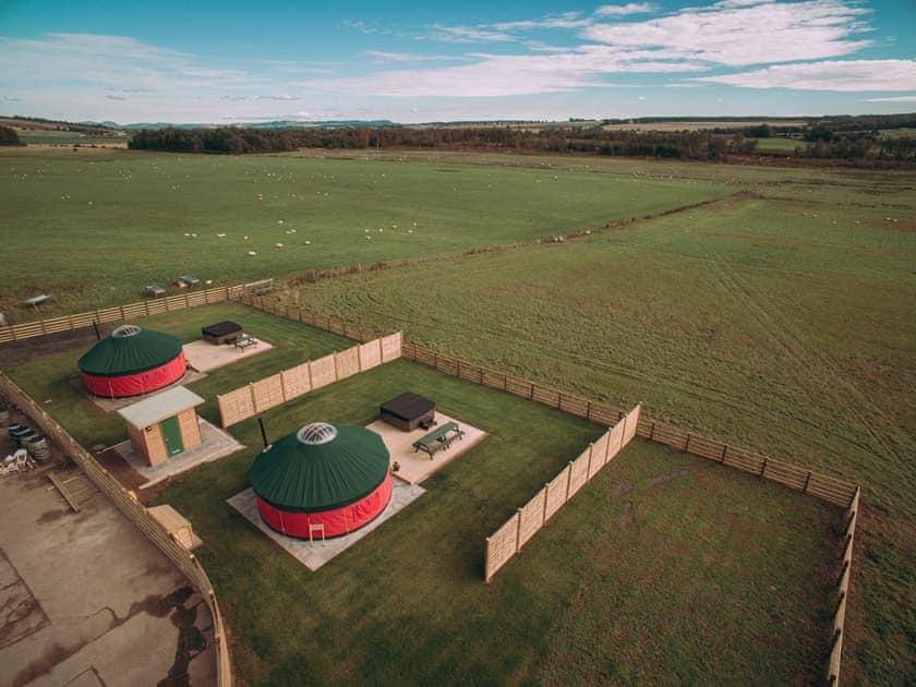 Exterior | Timothy Yurt - Bachilton Farm, Methven, near Perth
