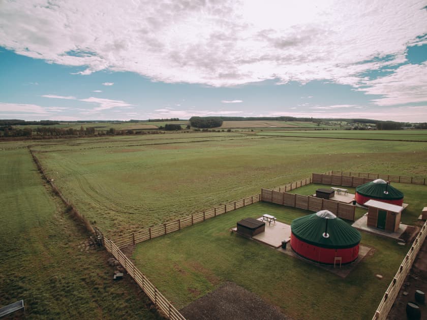 Exterior | Timothy Yurt - Bachilton Farm, Methven, near Perth