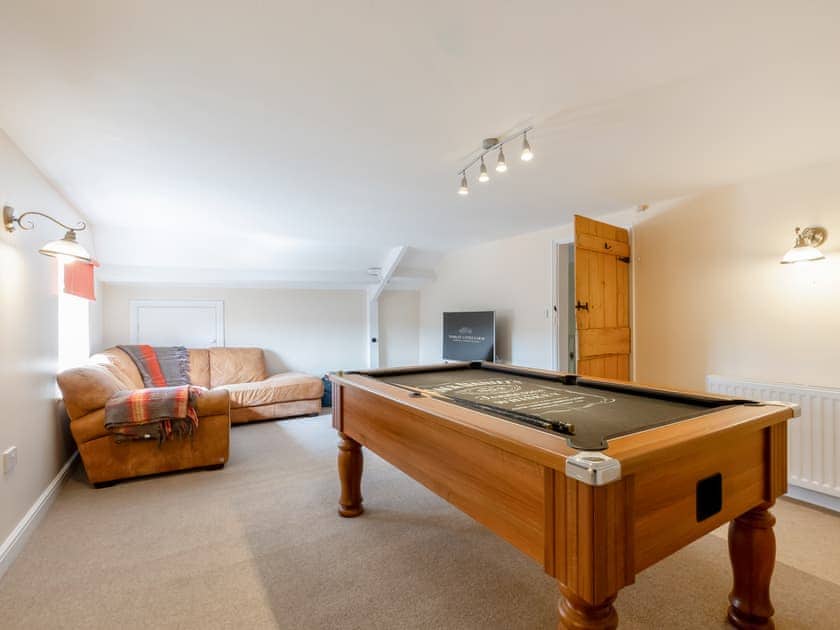 Games room | Thirley Cotes Farmhouse, Harwood Dale, near Scarborough