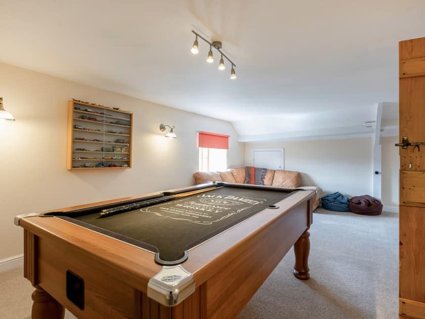 Games room | Thirley Cotes Farmhouse, Harwood Dale, near Scarborough