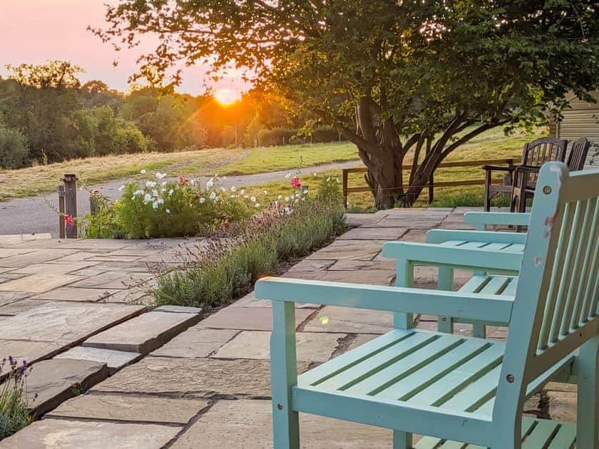 Sitting-out-area | Studio at The Green, Shrewsbury