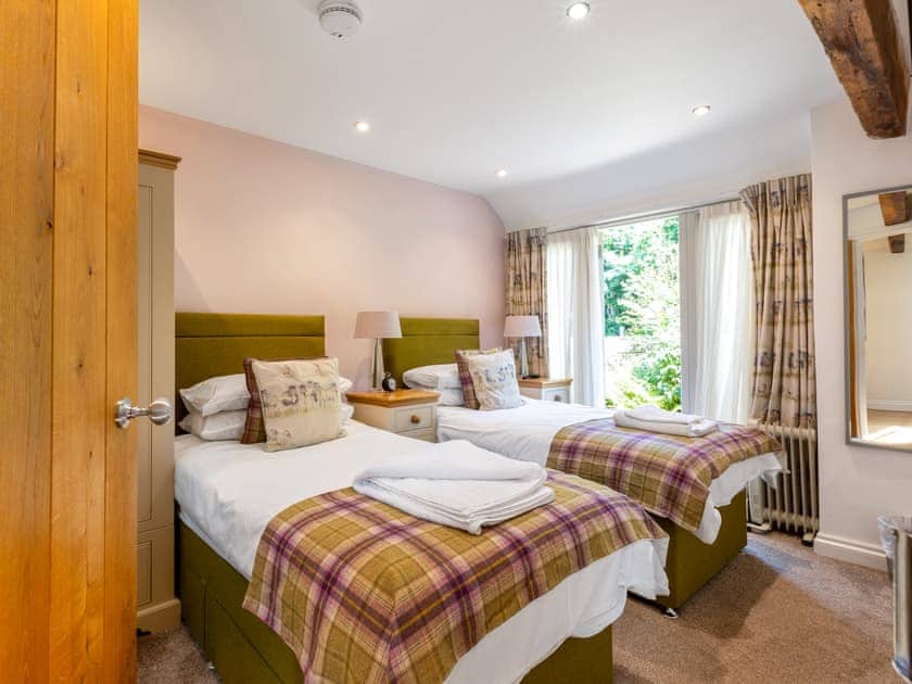 Twin bedroom | Pear Tree Cottage, Harwood Dale, near Scarborough