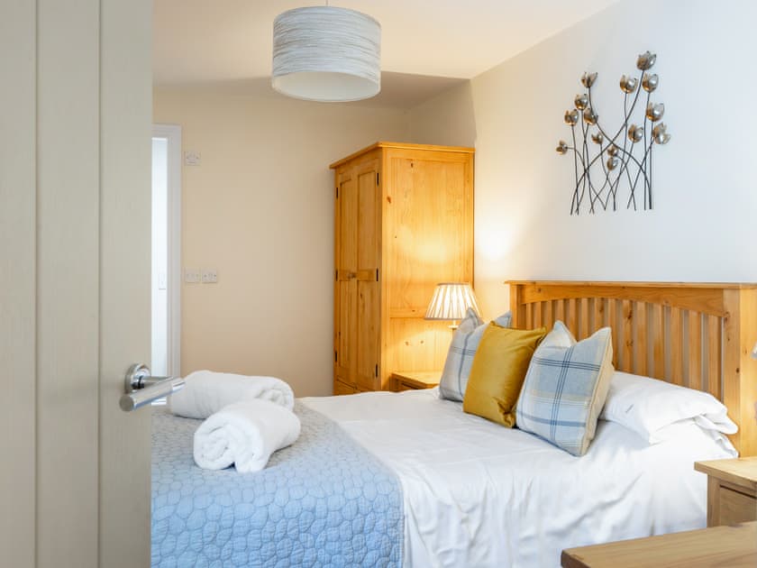 Peaceful master bedroom | Sycamore Cottage, Harwood Dale, near Scarborough