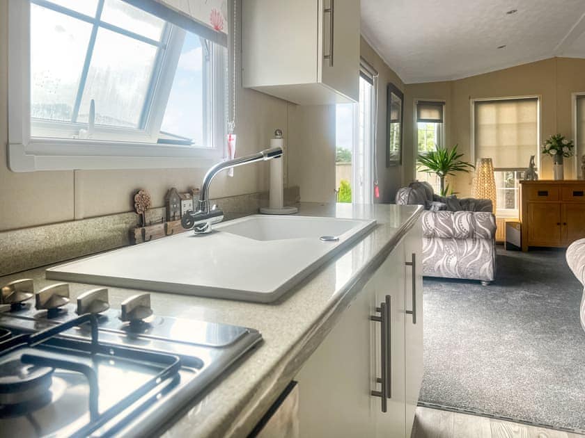 Kitchen | Meadows Farm Lodge - Meadows Farm, Gorseinon, near Swansea