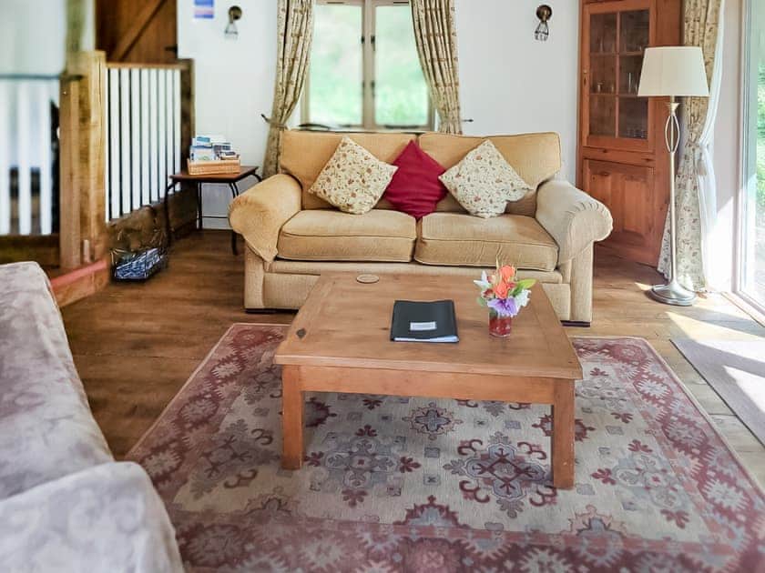 Living area | Brook Lodge - Dartmoor Lodges, Doccombe, near Dunsford 