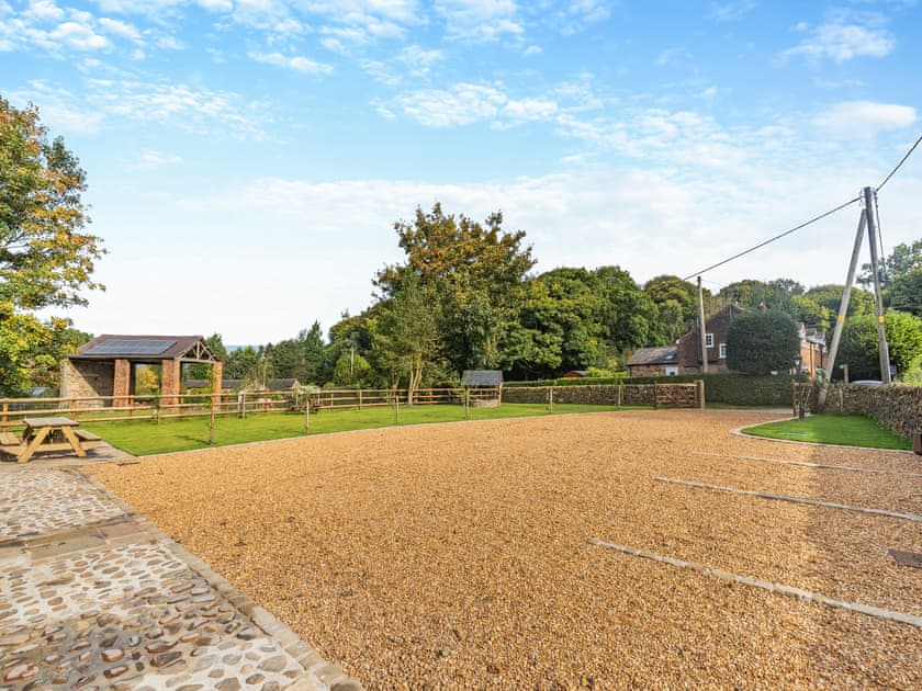 Outdoor area | Shepherds Barn, Whiteley Green, Macclesfield