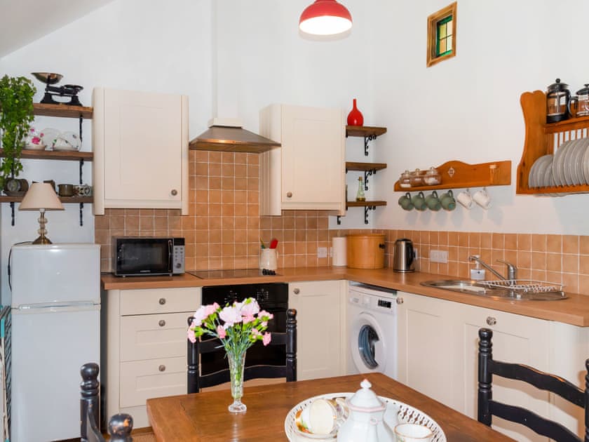 Kitchen and dining area | Brook Lodge - Dartmoor Lodges, Doccombe, near Dunsford 