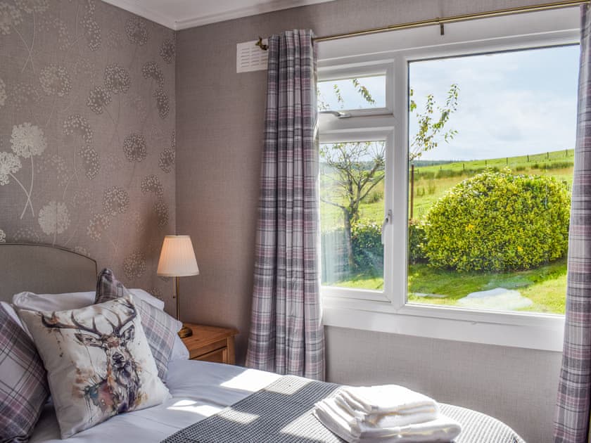 Double bedroom | LilyBank Cottage, Pinmore, near Girvan