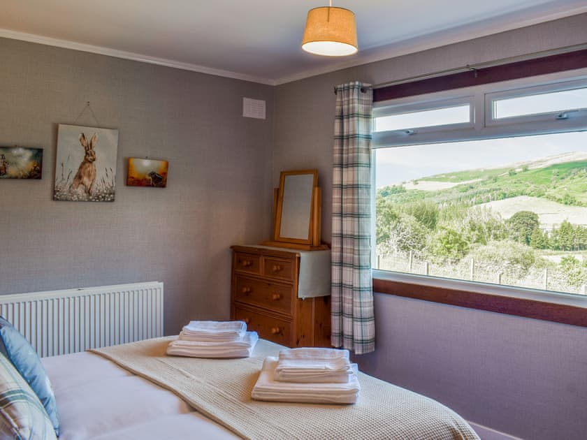 Double bedroom | LilyBank Cottage, Pinmore, near Girvan