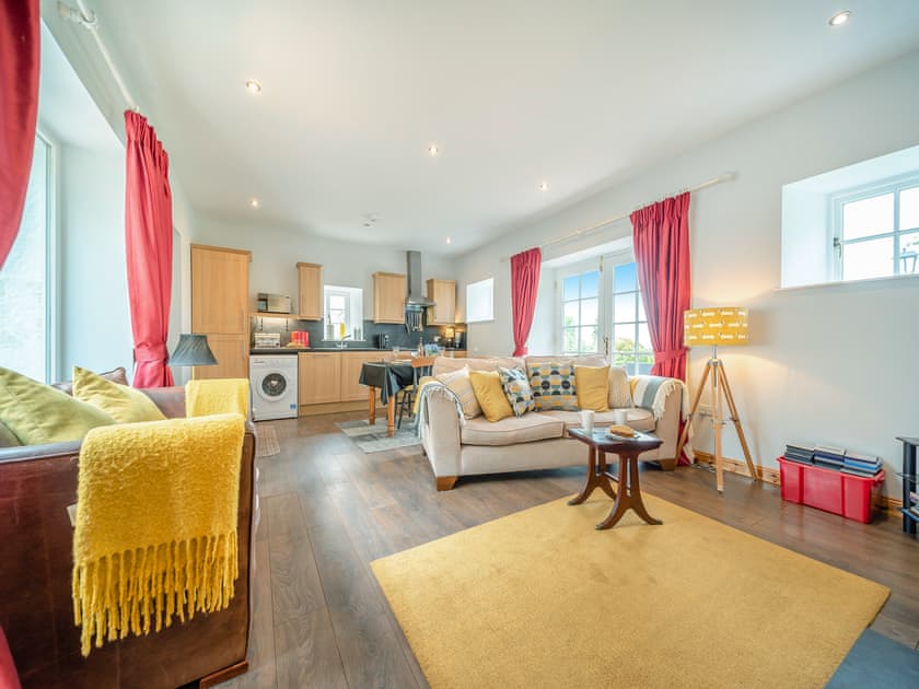 Open plan living space | The Steading Cottage, Dumfries