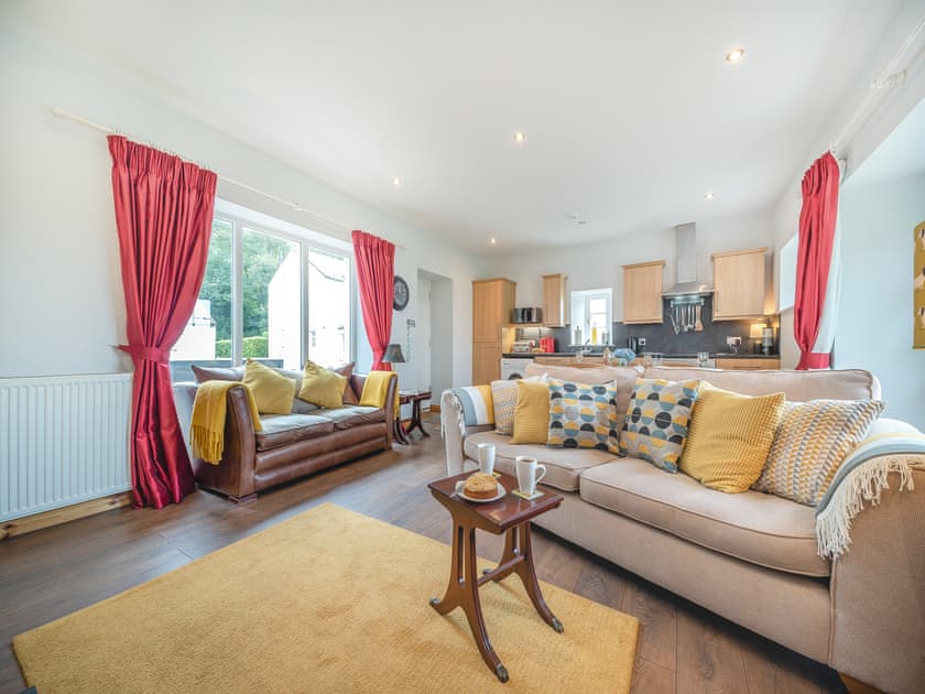 Open plan living space | The Steading Cottage, Dumfries