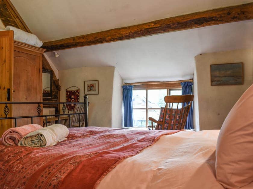 Double bedroom | Cwmberwyn, Hundred House, Llandrindod Wells