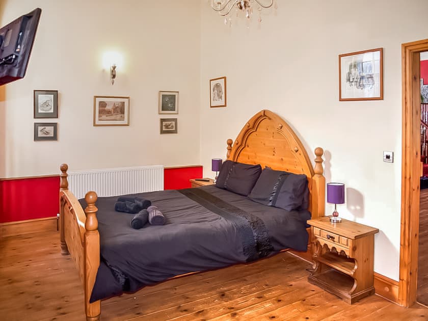 Double bedroom | The Auction House, Criccieth