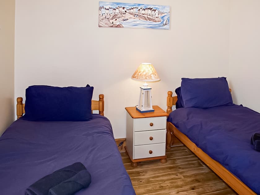 Twin bedroom | The Auction House, Criccieth