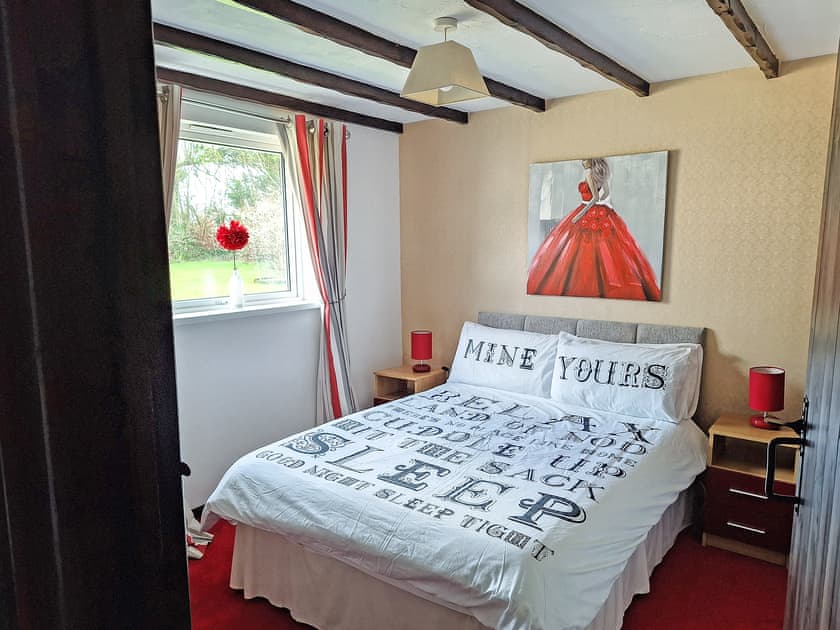 Double bedroom | Cedar - Thornbury Holiday Park, Woodacott, near Holsworthy
