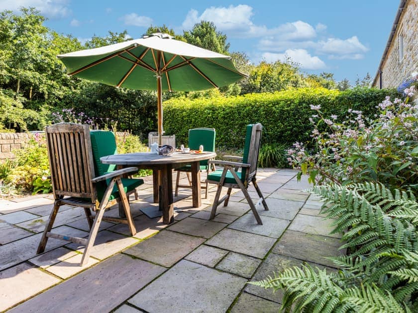 Patio | Oak Cottage, Harwood Dale, near Scarborough
